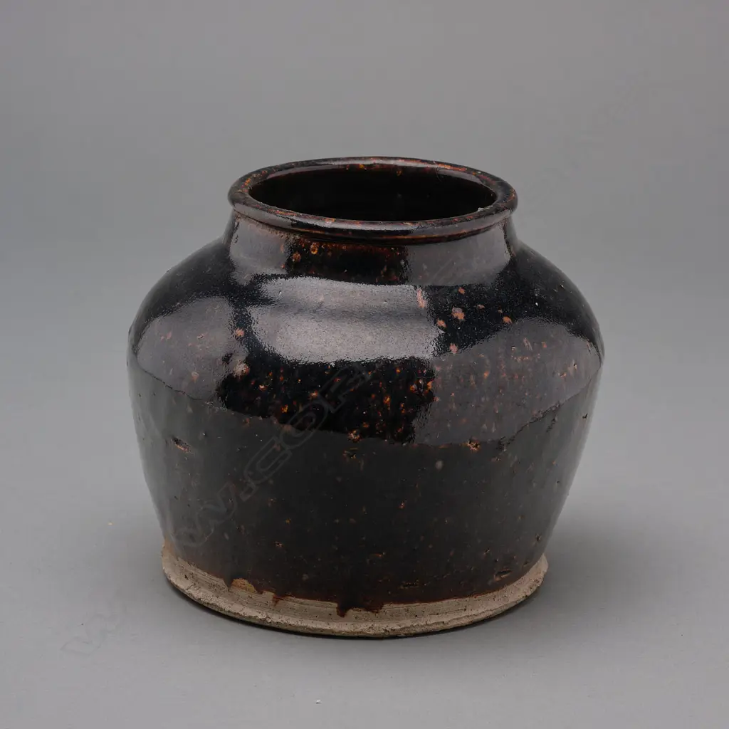 Stoneware jar – China - early 19thC, Image 1++